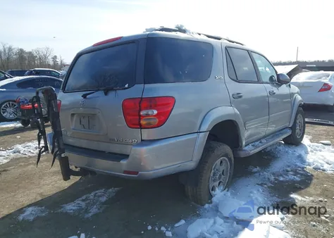 2003 Toyota Sequoia Sr5 V8 from USA, damaged, VIN 5TDBT44AX3S203649